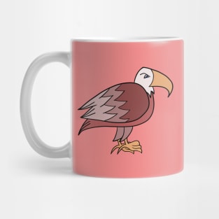 An angry eagle Mug